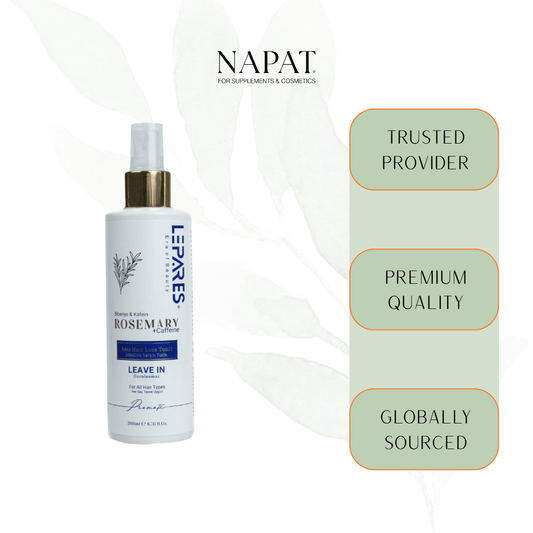 LEPARES ROSEMARY + CAFFINE ANTIHAIR LOSS TONIC