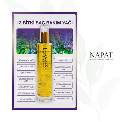 LEPARES SCALP TREATMENT+HAIR REPAIR OIL