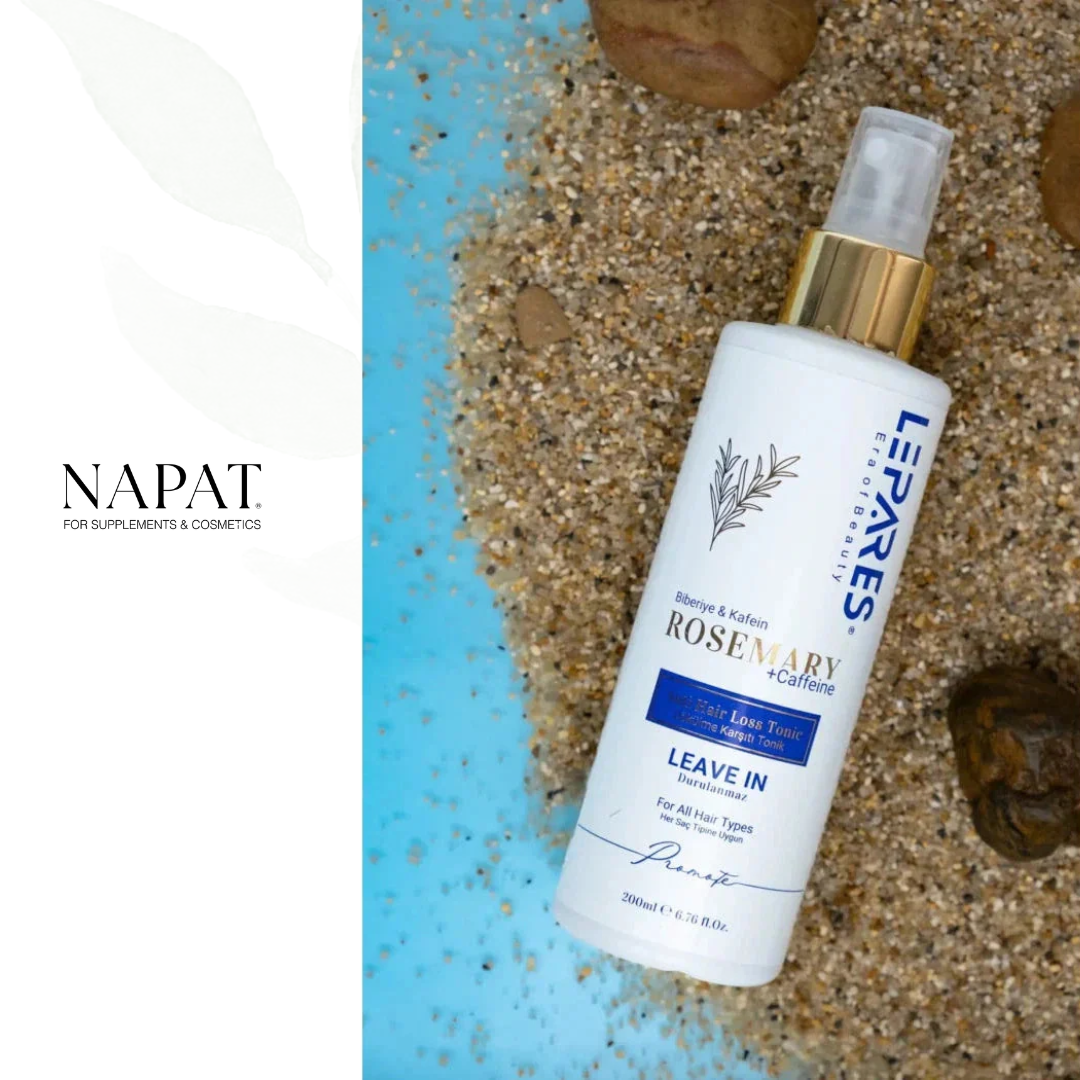 LEPARES ROSEMARY + CAFFINE ANTIHAIR LOSS TONIC