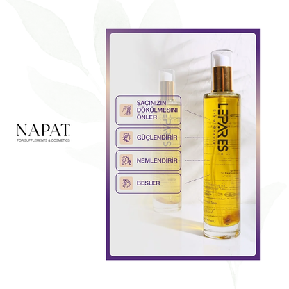 LEPARES SCALP TREATMENT+HAIR REPAIR OIL