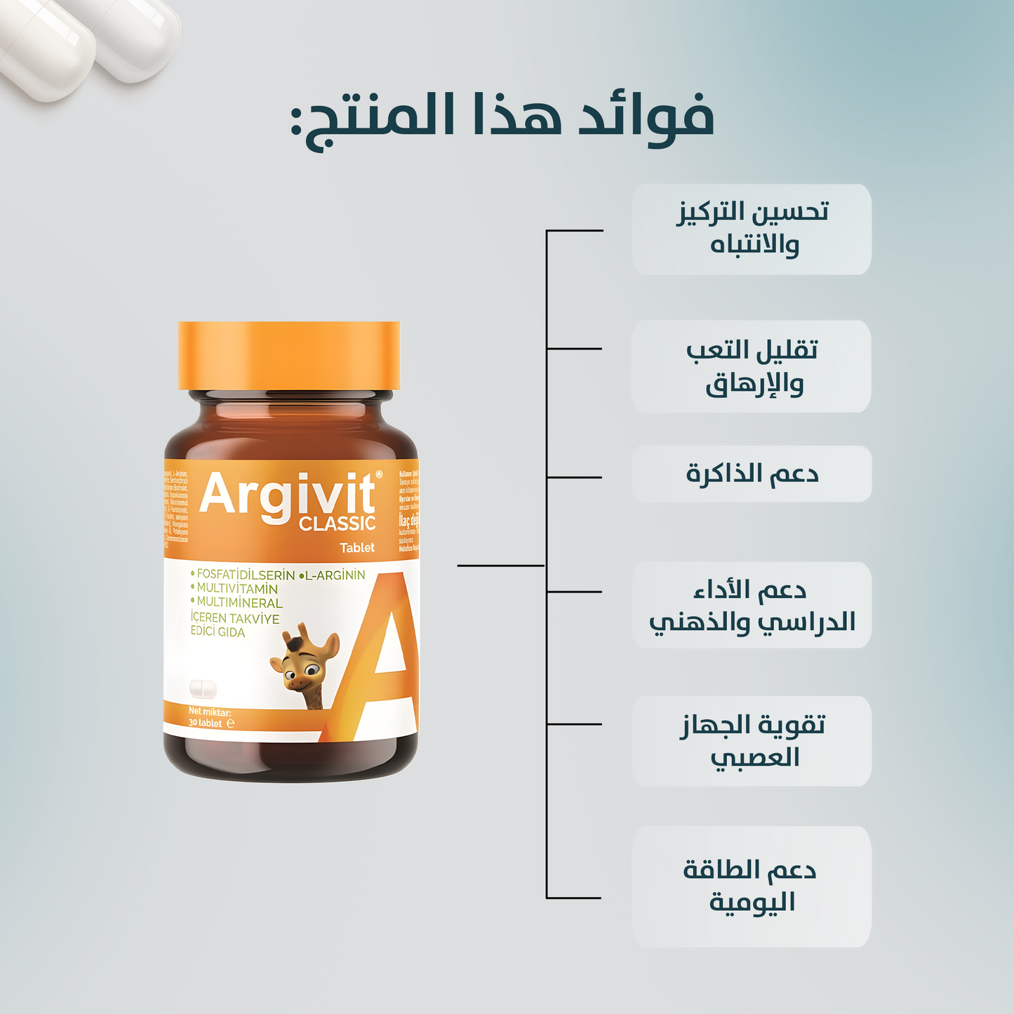 أرغيفيت كلاسيك 30 قرصًا